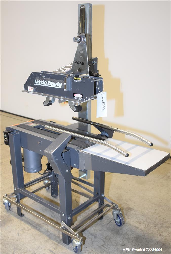 Used Little David (Loveshaw) Model  LD-7D Top and Bottom Case Sealer/Taper.