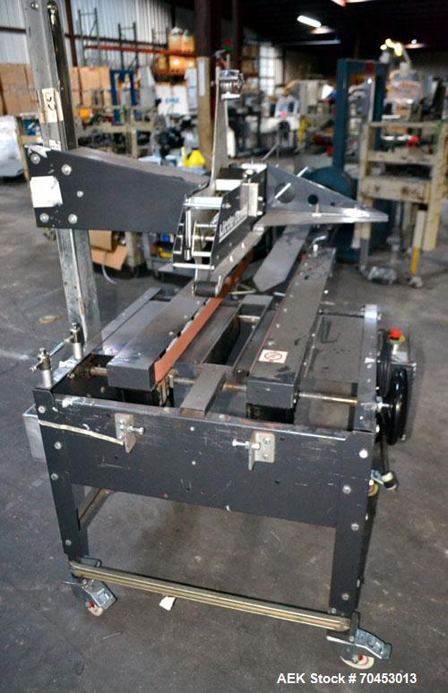 Used Little David SP304 top and bottom case sealer. Operating speed up to 72' per minute. Side belt drives with a case size range: (Length)6" to 24" or 152mm - 610mm (Width) 4-1/2" to 20" or 114mm - ...