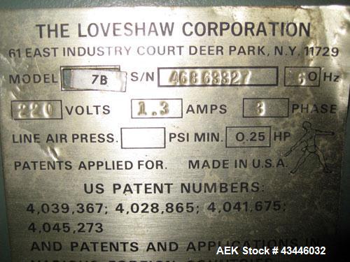 Used- Little David Loveshaw Model 7B Top & Bottom Case Sealer