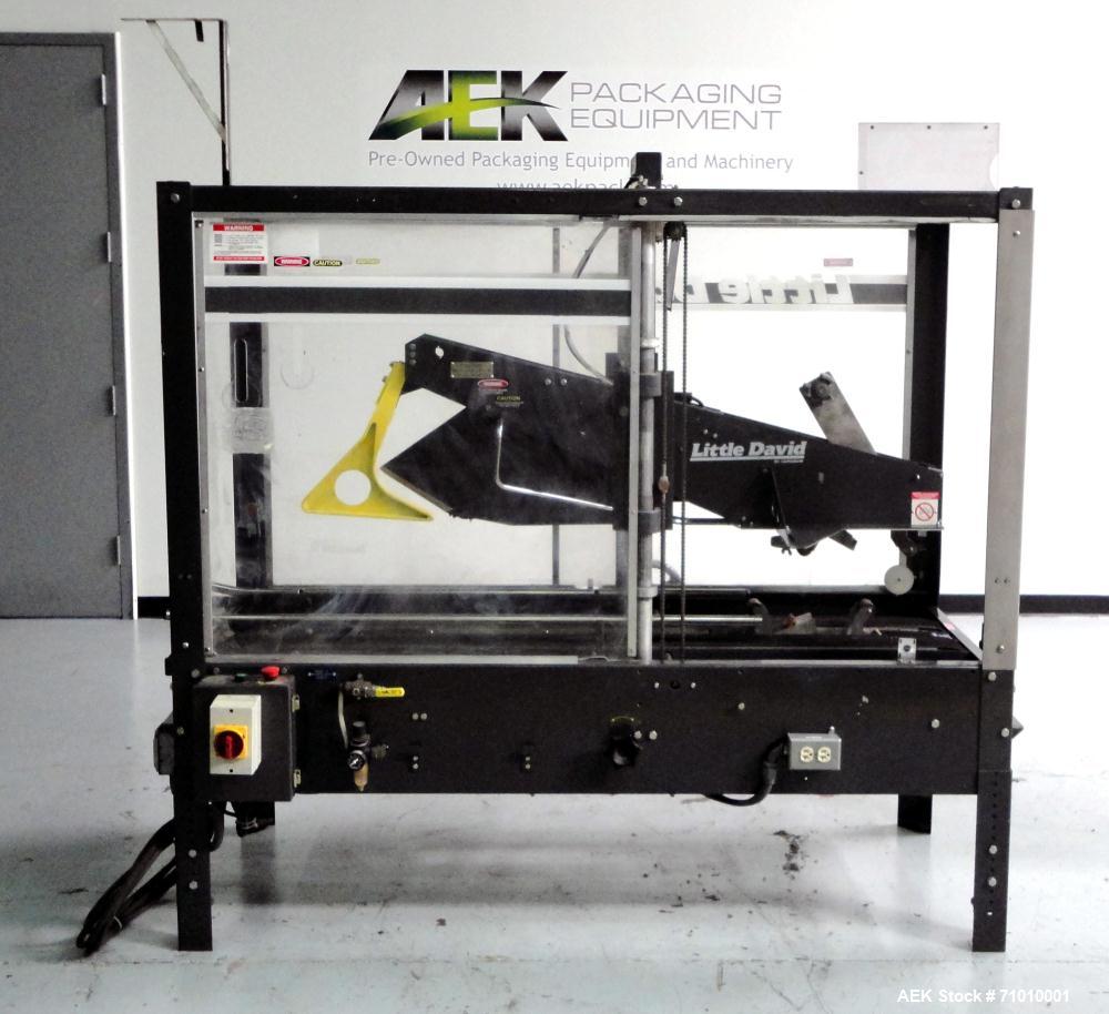 Used Loveshaw Little David Model LD16A Top and Bottom Automatic Case Sealer