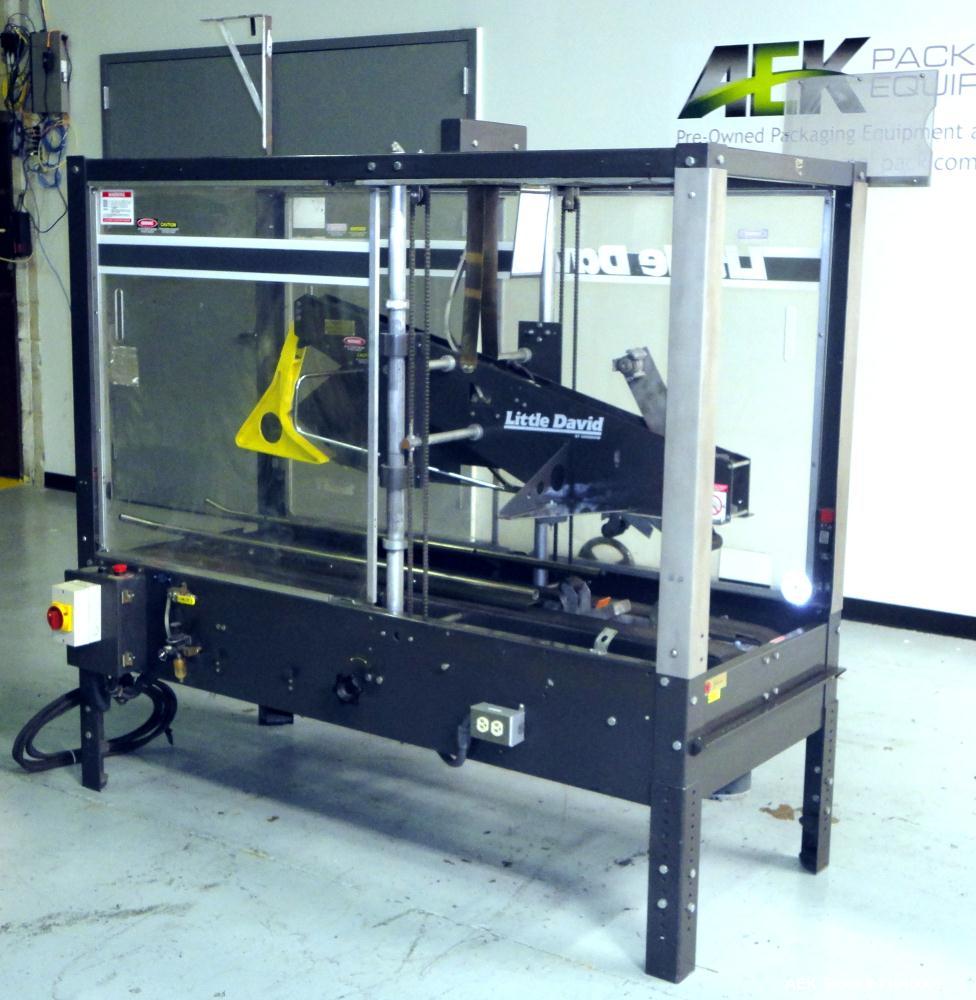 Used Loveshaw Little David Model LD16A Top and Bottom Automatic Case Sealer