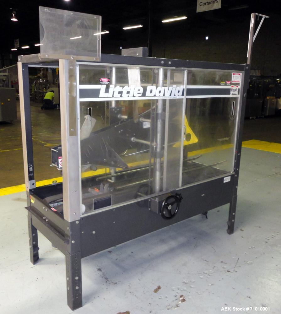 Used Loveshaw Little David Model LD16A Top and Bottom Automatic Case Sealer