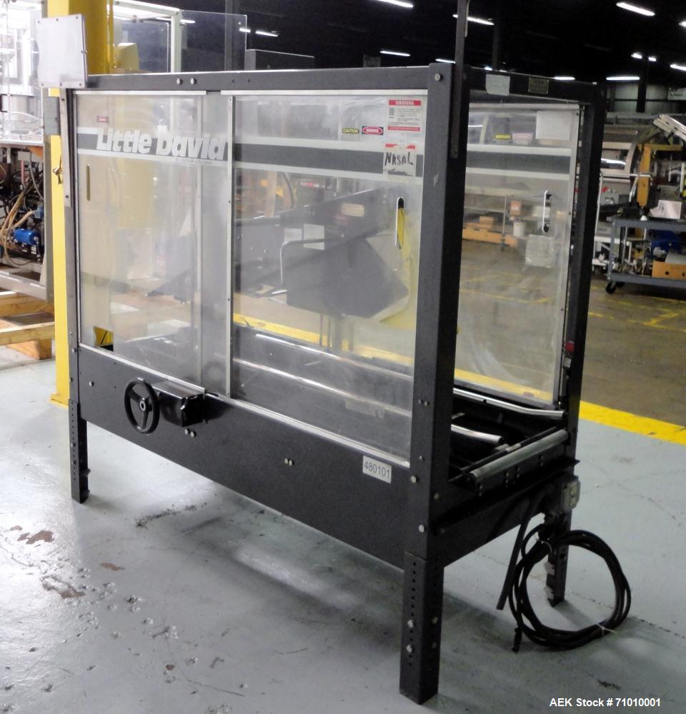 Used Loveshaw Little David Model LD16A Top and Bottom Automatic Case Sealer