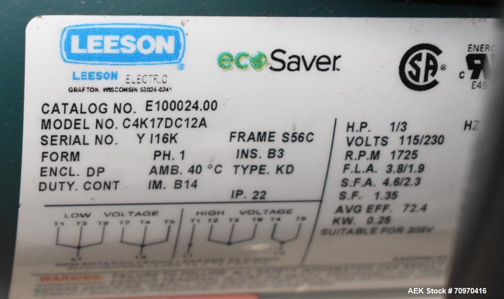 Used Loveshaw / Little David Model LDX/CRS Case Taper. Box Capacity: 4.5" to unlimited length x 5.5" to 27" width x 4.5" to 24" height. Operating belt speeds: 80 ft/min. Maximum roll diameter 15". Se...