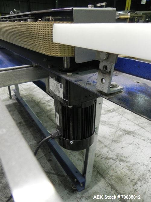Used Durable Packaging Model RM-32FCAS Case Sealer. Machine is capable of speeds up to 40 cases per minute.Case size range: unlimited (length), 5" - 20" (width), 5" - 24" (height).Top and bottom 2" (...