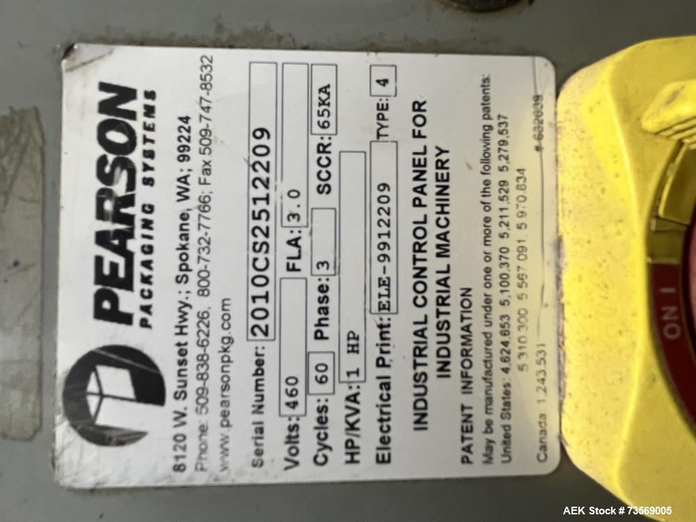 Pearson CS25-T Automatic Case Sealer – Used High-Speed Top Taper