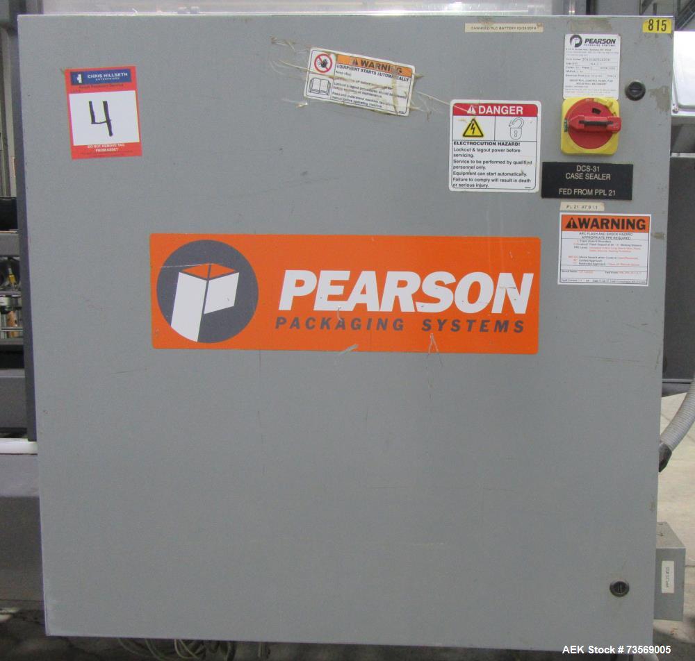 Pearson CS25-T Automatic Case Sealer – Used High-Speed Top Taper