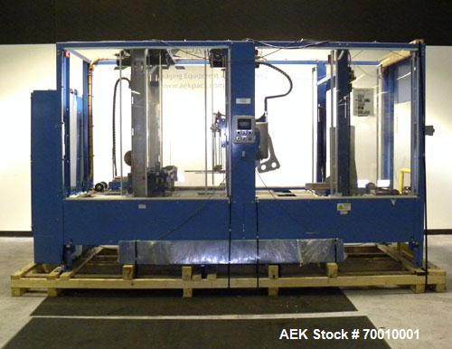 Used Pearson Packaging Systems Top Tape Only Random Case Sealer, Model CS30-RT, . Up to 30 cases per minute. Case size range: Length 12" to 26’’, Width 8’’ to 26’’, Depth 3’’ to 19’’. Case weight ran...