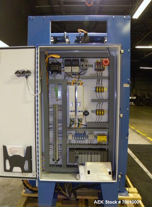 Used Pearson Packaging Systems Top Tape Only Random Case Sealer, Model CS30-RT, . Up to 30 cases per minute. Case size range: Length 12" to 26’’, Width 8’’ to 26’’, Depth 3’’ to 19’’. Case weight ran...