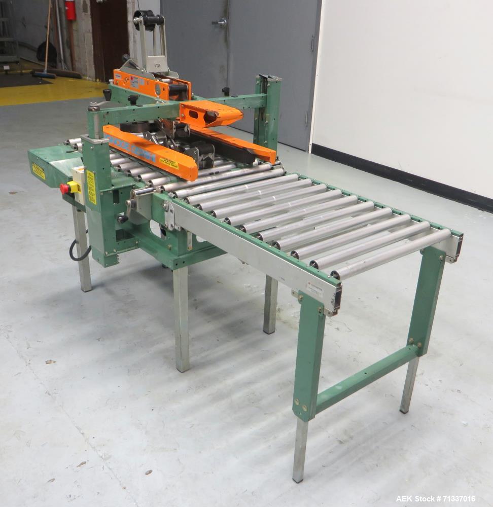 Used Signode Model UCS120I Top And Bottom Case Sealer