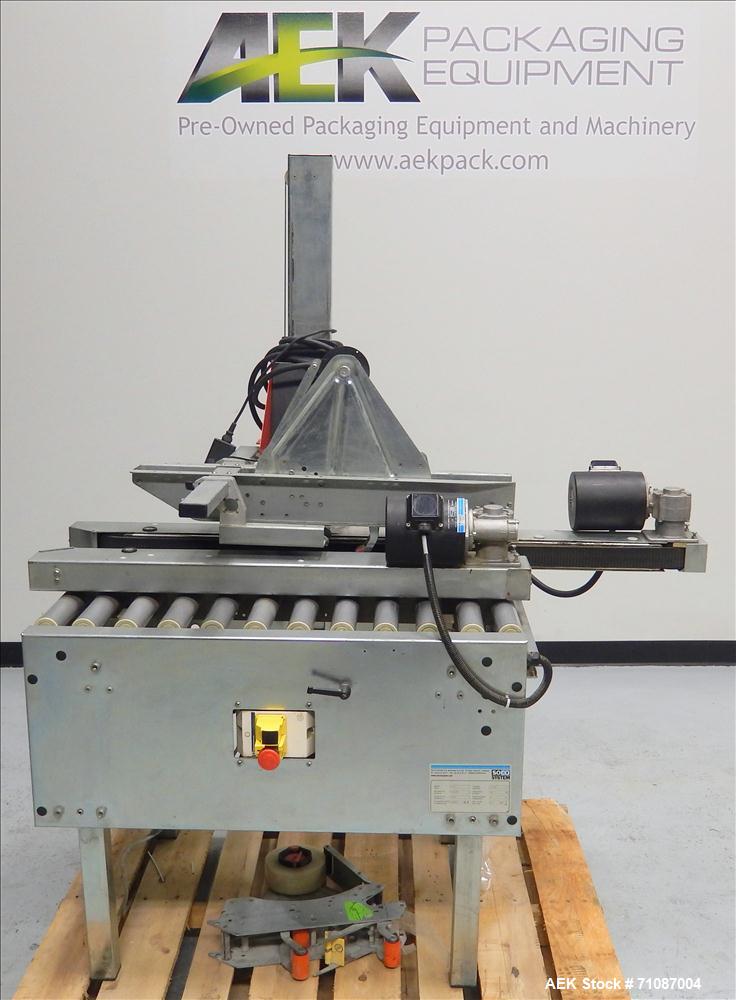 Used Soco Model T-10 Top and Bottom Tape Case Sealer