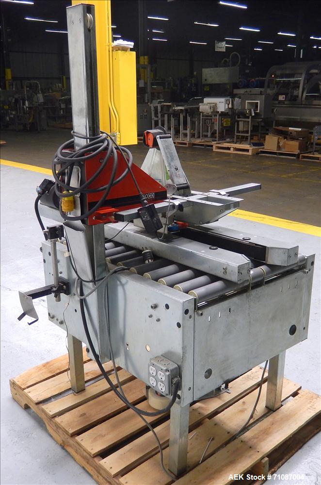 Used Soco Model T-10 Top and Bottom Tape Case Sealer