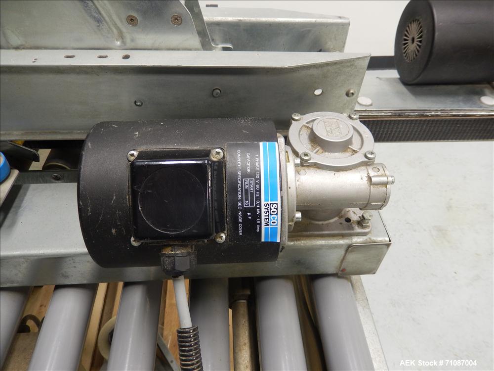 Used Soco Model T-10 Top and Bottom Tape Case Sealer