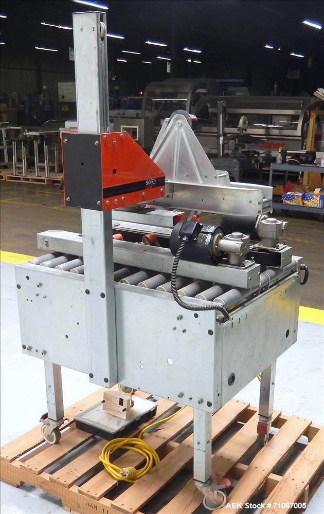 Used Soco Model T-10 Top and Bottom Tape Case Sealer