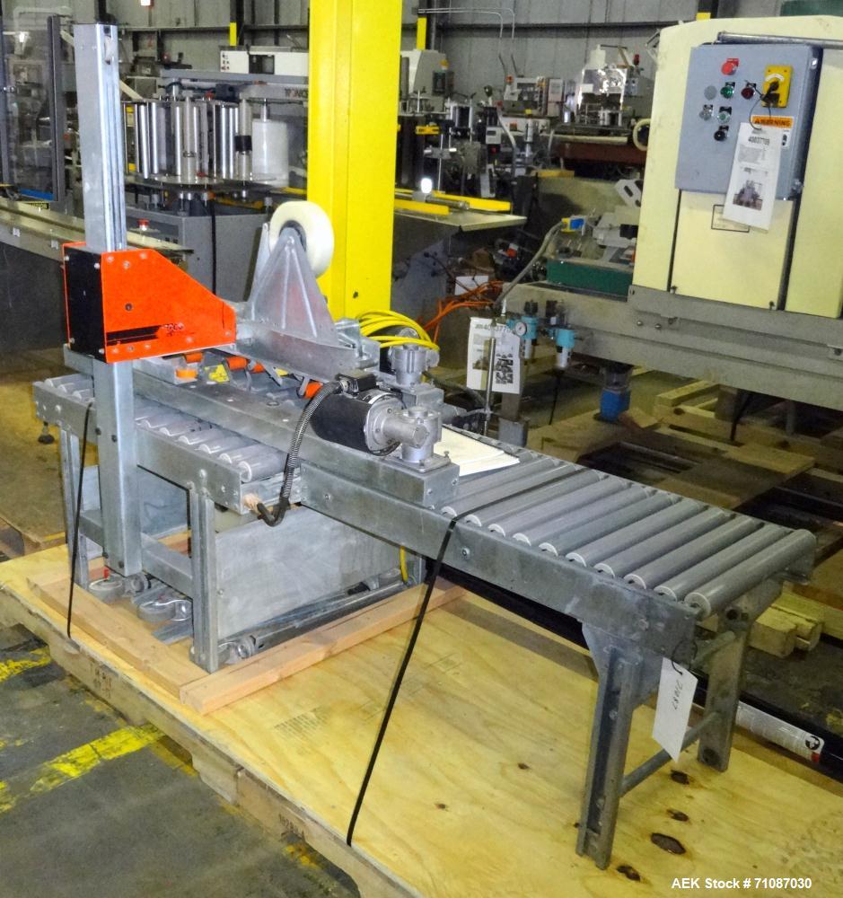 Used Soco Model T-10 Top and Bottom Tape Taper with Side Belts