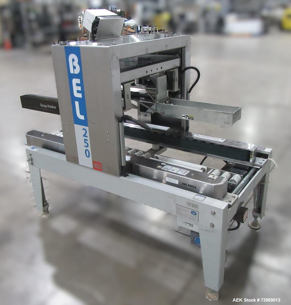 Used Wexxar BEL 250 Automatic Top & Bottom Case Sealer – Up to 25 CPM