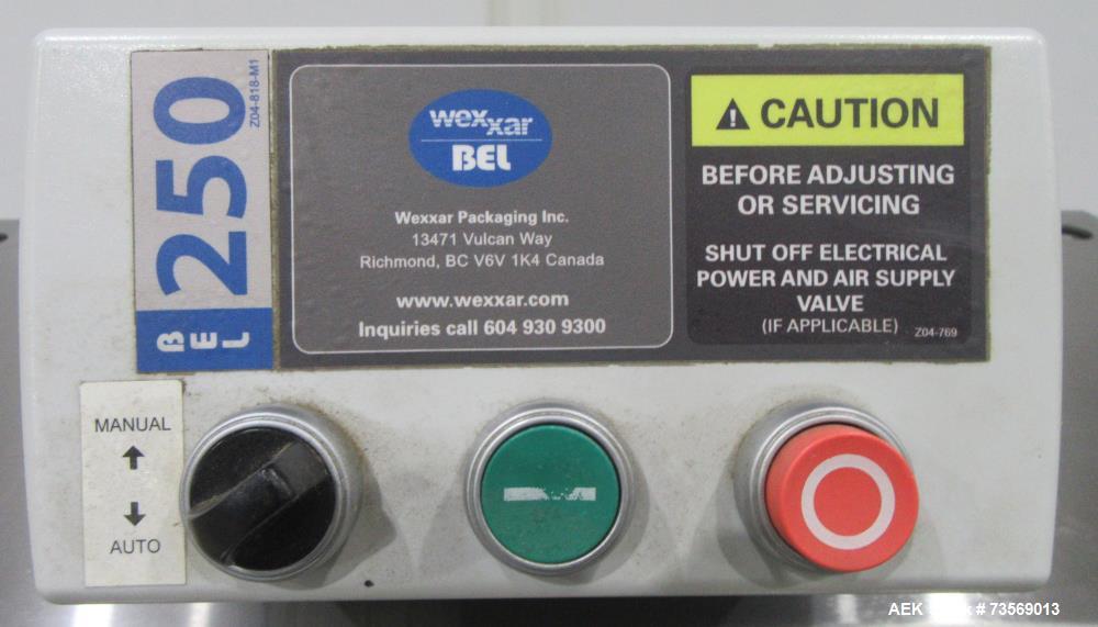 Used Wexxar BEL 250 Automatic Top & Bottom Case Sealer – Up to 25 CPM