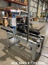 Used- Wexxar Belcor Fully Automatic Case Taper, Model BEL 252. Capable of speeds up to 25 CPM. Case size range: 8" to 22" le...