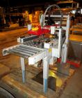 Used 3M Top and Bottom Case Taper, Model 120A3, Type 19700, Carbon Steel. Up to 25 cases per minute, minimum case size 4.75