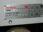 Used 3M Model 120AF Automatic Top and Bottom Taper capable of speeds up to 27 cases per minute. Has a case size range: length 6