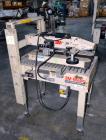Used 3M 12A-18600 Semi-Auto Adjustable Top Case Taper capable of speeds up to 27 cpm depending on application and operator dexterity. Case size range of:  6