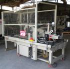 Used 3M Top and Bottom Case Taper, Model 12RF, Type 18700, Carbon Steel. Up to 8 cases per minute. Case size range: Length 10’’ to 24’’, Width 8’’ to 19-1/2’’, Height 6’’ to 20’’. Tape width 3