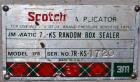 Used 3M-Matic 7R-KS Random Top And Bottom Box Sealer, Model 178, Carbon Steel.