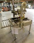 Used 3M Top and Bottom Adjustable Case Sealer, Model 8A, Type 18300, Carbon Steel. Up to 30 cases per minute. Case size range: length 6’’ to unlimited, width 4.5’’ to 20’’, height 4-3/4’’ to 20’’. Ma...