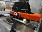 Used 3M Model 200A, Type 19000 Top and Bottom Adjustable Case Sealer. Up to 40 cases per minute, minimum case size 6