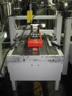 Used 3M Model 200A, Type 19000 Top and Bottom Adjustable Case Sealer. Up to 40 cases per minute, minimum case size 6