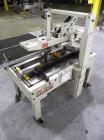 Used 3M-Matic Top And Bottom Adjustable Case Sealer, Model 22A, Type 28600, Carbon Steel. Up to 27 cases per minute. Case size range Length 6’’ to unlimited, Width 6’’ to 20’’, Height 4-3/4’’ to 20’’...