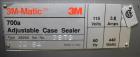 Used- 3M-Matic Model 700A Adjustable Top and Bottom Case Sealer.