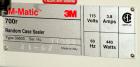 Used 3M-Matic Top and Bottom Random Case Sealer, Model 700R, Type 39600, Carbon Steel. Up to 15 cases per minute, minimum case size 6