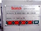 Used 3M Model 7A, Type 278, Semi- Automatic Adjustable Top and Bottom Case Sealer