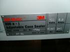 Used 3M-Matic Top And Bottom Adjustable Case Sealer, Model 800A-J, Type 19300, Carbon Steel. Up to 30 cases per minute. Case size range Length 6’’ to unlimited, Width 6’’ to 21-1/2’’, Height 4-3/4’’ ...