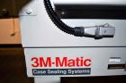 Used 3M-Matic 800A Top Only Adjustable Case Sealer, Type 39600, Carbon Steel. Capable of speeds up to 40 cases per minute. Box capacities Length 6