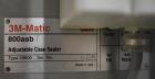Used 3M-Matic Automatic Top and Bottom Case Sealer, Model 800asb