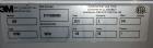 Used 3M Model A20Top And Bottom Case Taper, Type 10700