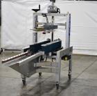 Used- Belcor 150 Top and Bottom Case Tape Sealer, Model BEL 150SF. Rated up to 30 cases per minute. Case size range: 8