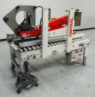 Used Central Products Carton Sealing Machine, Model CP-522, S/N 9040329. Top & bottom flap taping with automatic top flap closing. Handles boxes ranging from 6