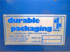 Used Durable Model RM 32FC DO-IT-ALL Top & Bottom Case Sealer