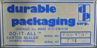 Used Durable Packaging Model RM-32AS Top and Bottom Case Sealer