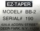 Used EZ-Tek Top and Bottom EZ-Taper Case Sealer, Model BB-2, Carbon Steel. Up to 30 cases per minute, minimum case size: length 4.5