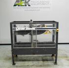 Used Loveshaw Little David Model LD16A Top and Bottom Automatic Case Sealer. Missing (1) tape head. Capable of speeds up to 60 feet per minute or 14 cases per minute. Case size range: (length) 8-1/2