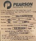 Pearson Model CS25-T Case Top Sealer