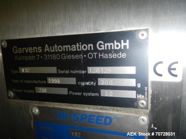 Used Garvin Checkweigher, Type VS2