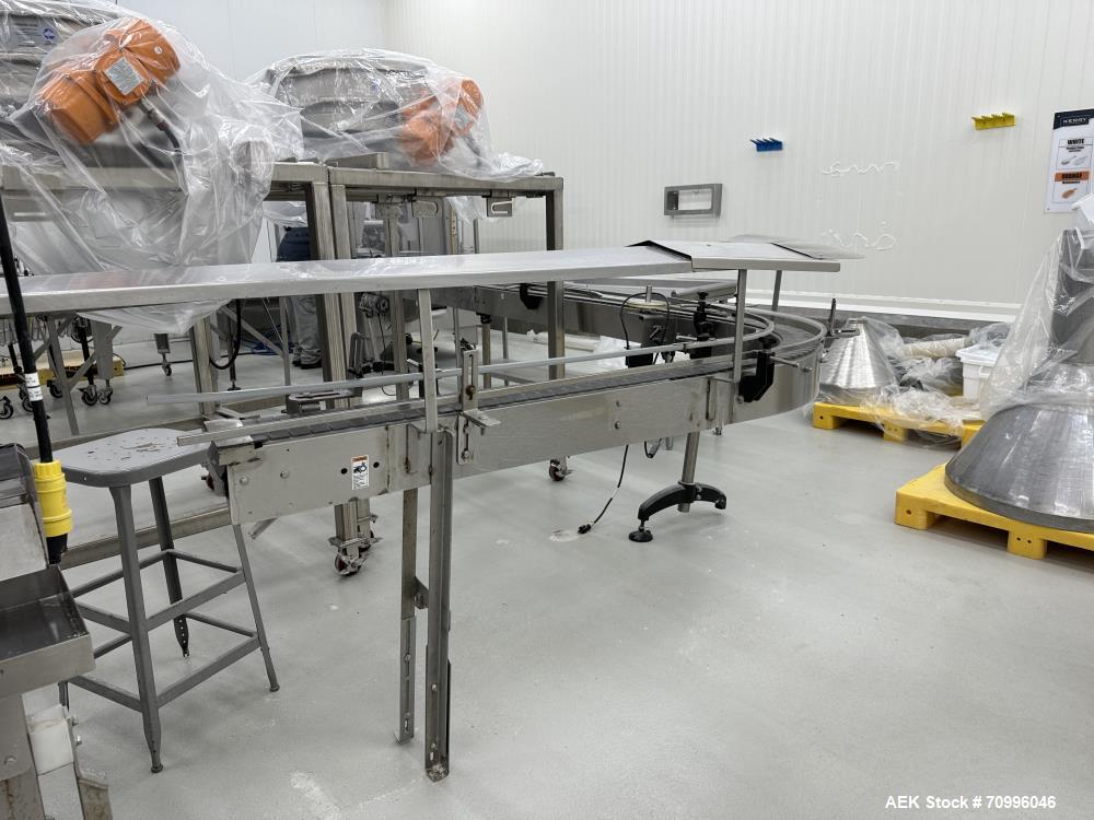 Used AP Dataweigh In Motion Model SR11-65K-#CG1-SS Checkweigher. Rated from 50 to 200 products per minute  depending on materials, application and machine configuration.Product weight range: up to 5,...