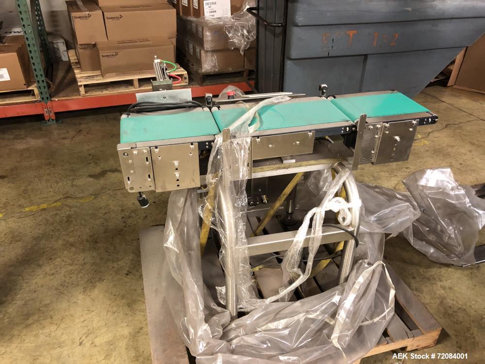 Used Alpha Checkweighers Table Top Belt Checkweigher