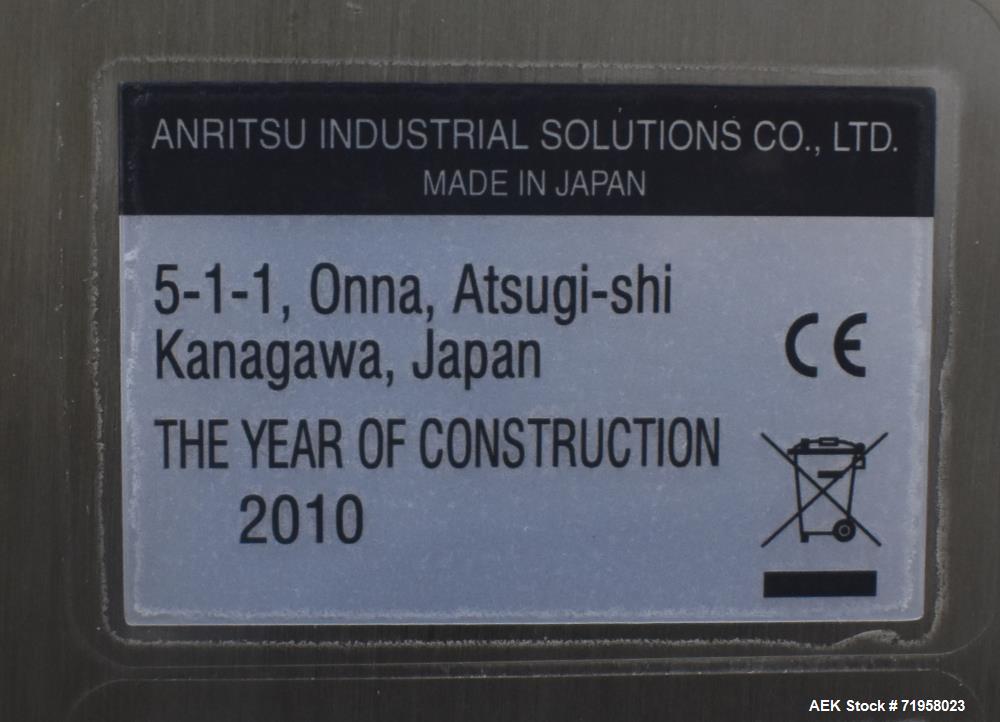 Used Anritsu Industrial Solutions Checkweigher,