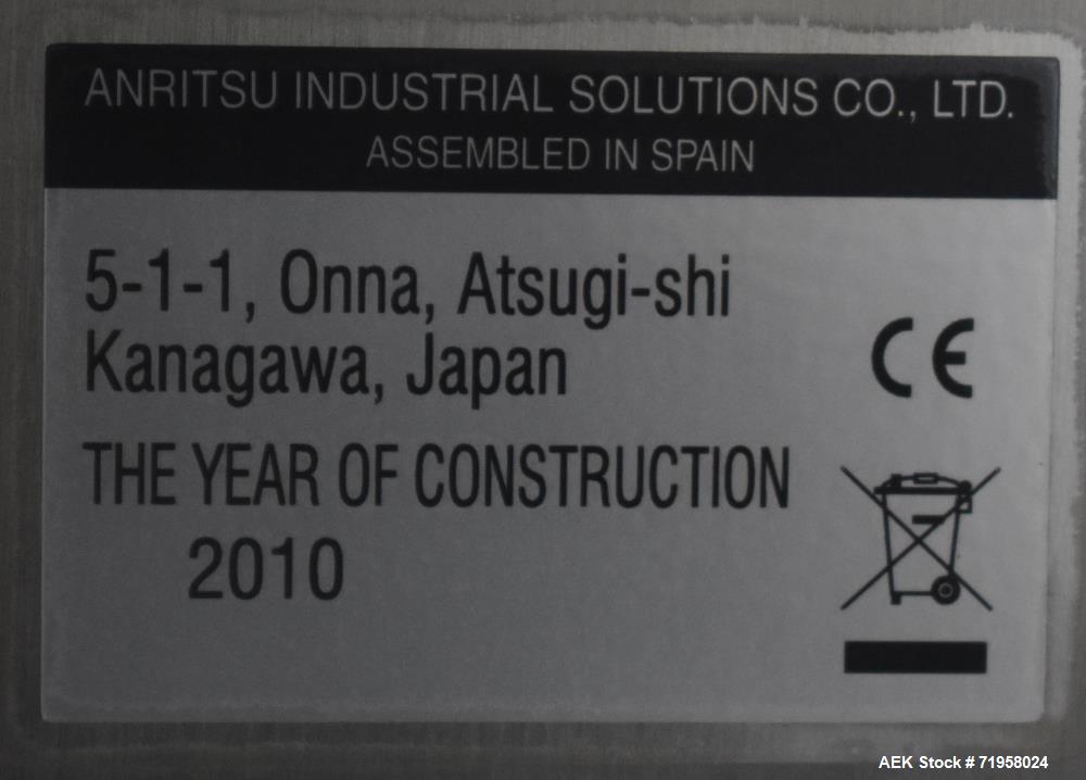 Used Anritsu Industrial Solutions Checkweigher